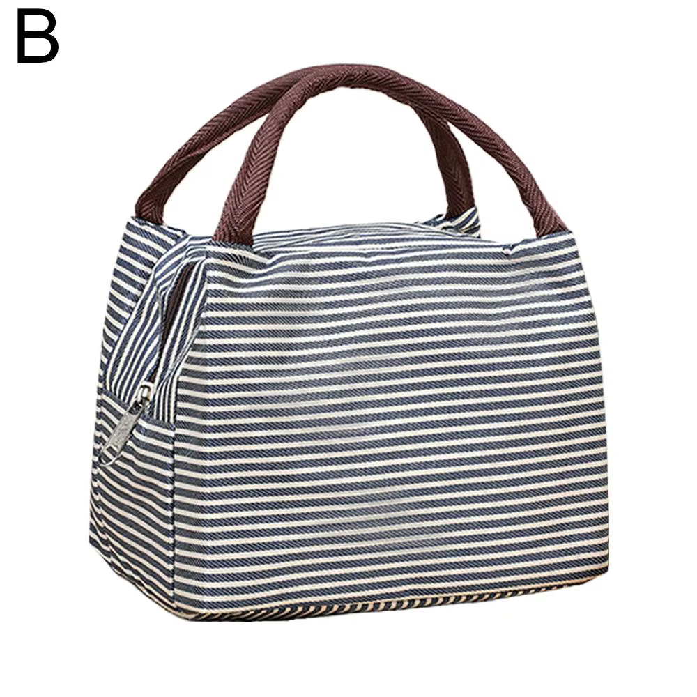 Sac isotherme portable pour boîte à bento, sac de rangement pour boîte à riz, pour le travail et l'é