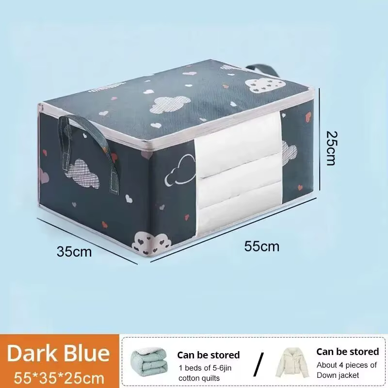 Sac de rangement pour couettes et vêtements, grande ou petite taille, anti-humidité et anti-poussièr