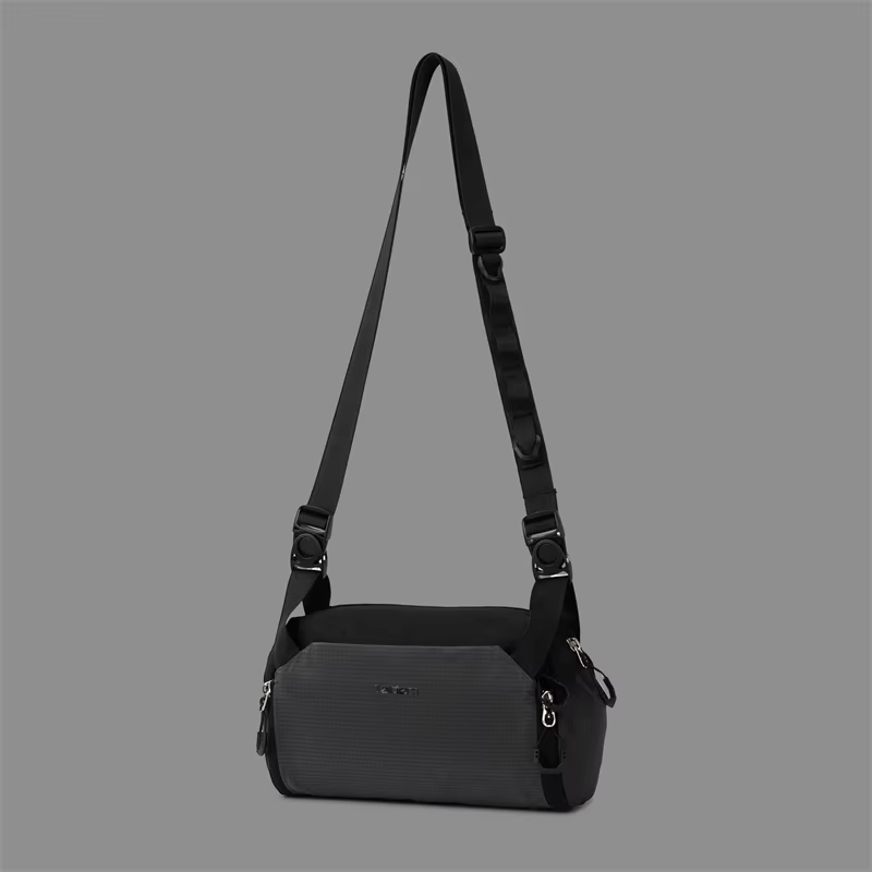 Nouveau sac messager en nylon pour femme, sac à bandoulière léger, grande capacité, sac de voyage po