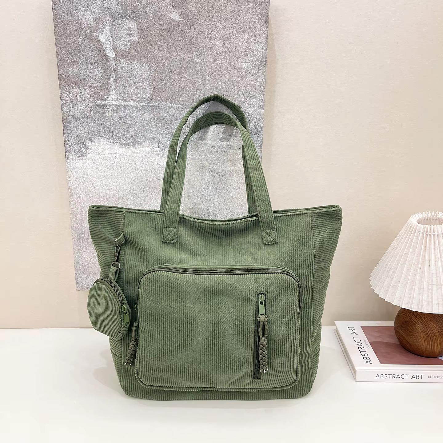 Sac à bandoulière décontracté pour femmes, fourre-tout en tissu doux de haute qualité, grande capaci