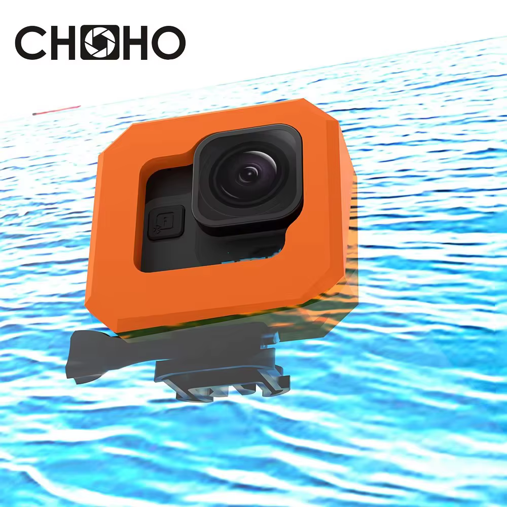 Pour Gopro Mini 11 noir accessoires Surf flotteur boîtier flottant cadre étanche plongée Surf mousse