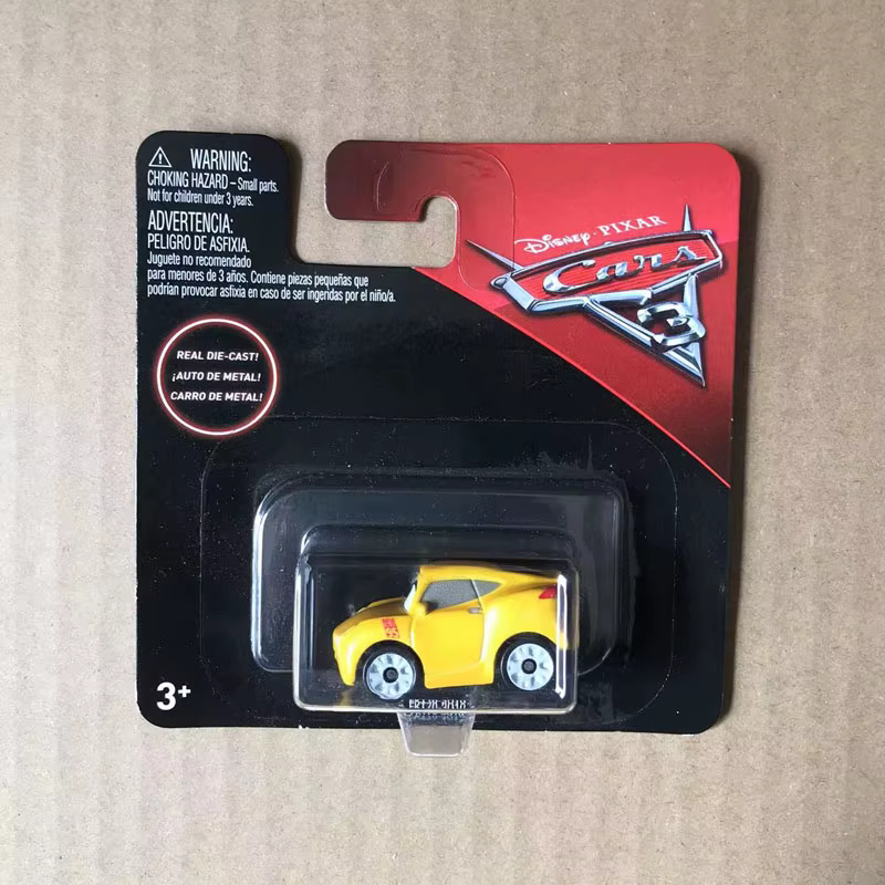 Disney Pixar Cars Mini coureurs 10-Pack Mini voiture tempête noire Jackson foudre McQueen métal moul