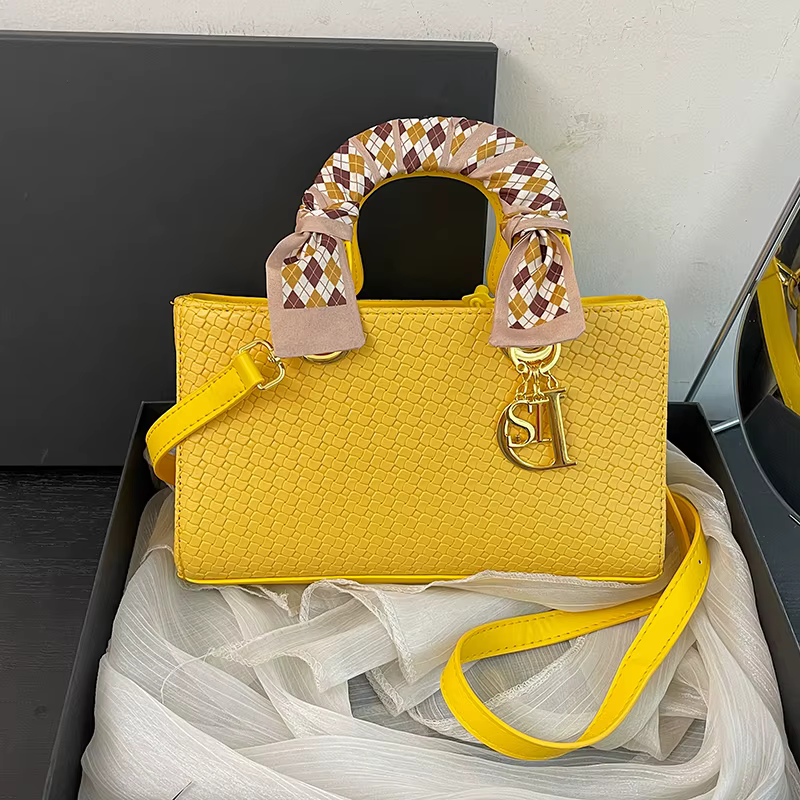 Sac fourre-tout en cuir de luxe pour dames – Sac à main inspiré de concepteur résistant à l'eau avec