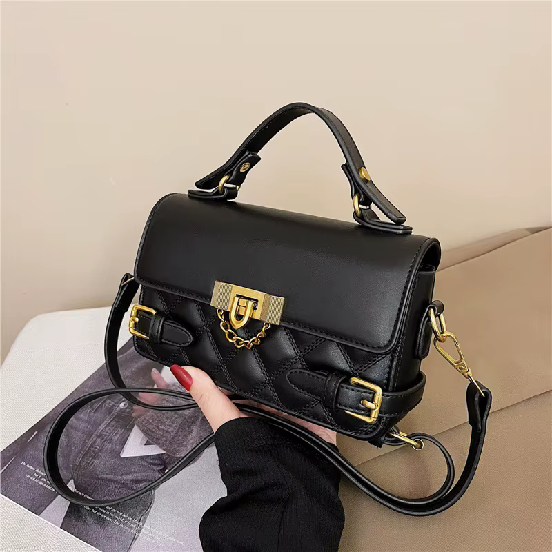 Sac à main Lingge 2026 Nouveau Sac Carré Polyvalent Petit Sac Bandoulière Haut de Gamme pour Femme É
