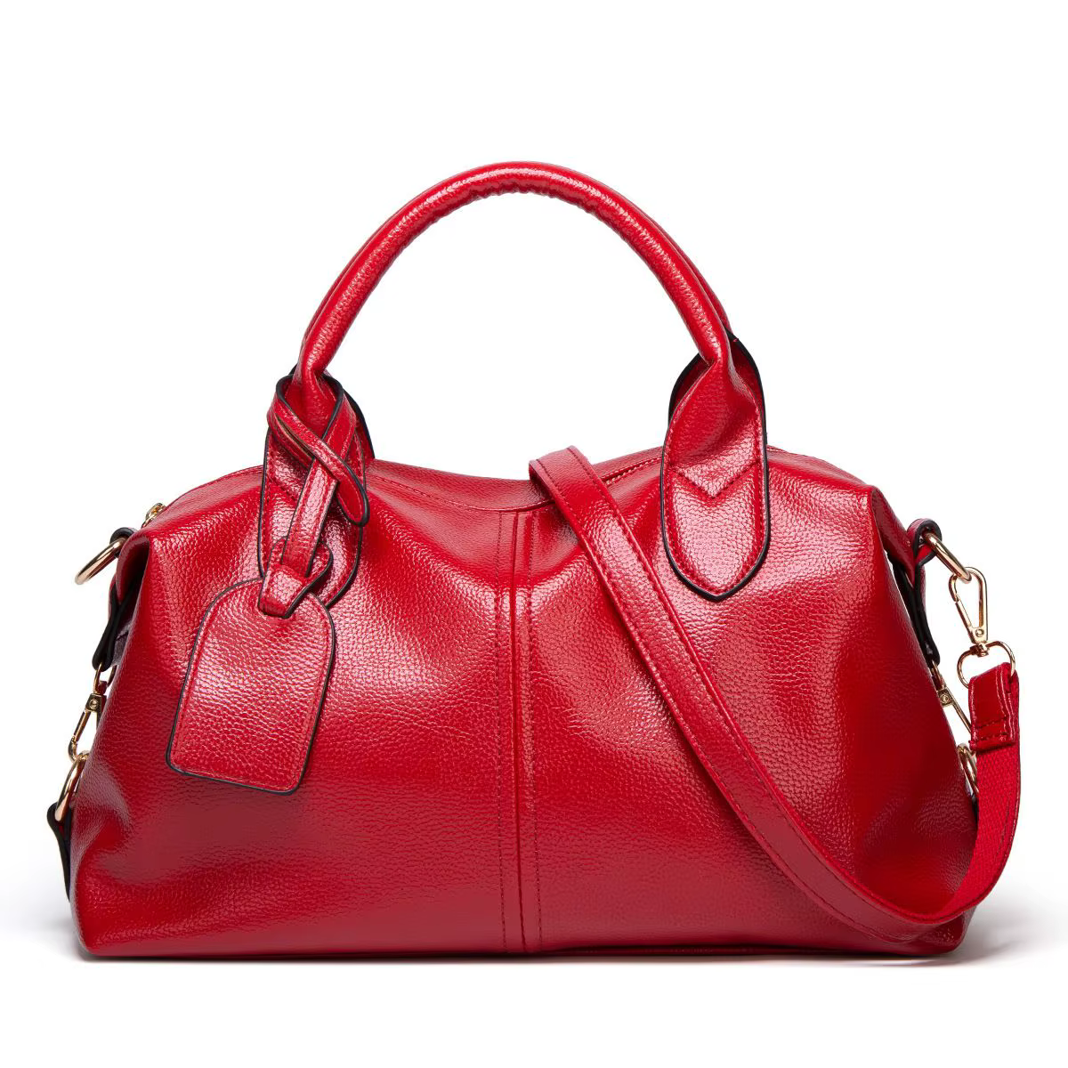 Sacs à main à motif litchi pour femme, version coréenne, doux et à la mode, sac pour femme, nouveau,