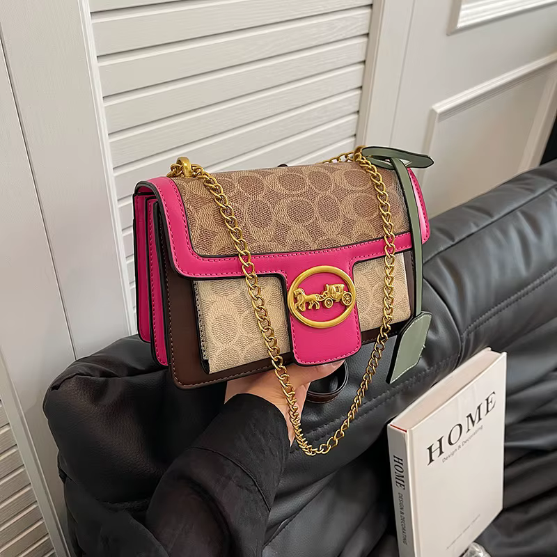 Sac à main de luxe léger pour femme 2026, nouveau sac à bandoulière contrasté haut de gamme, sac sou