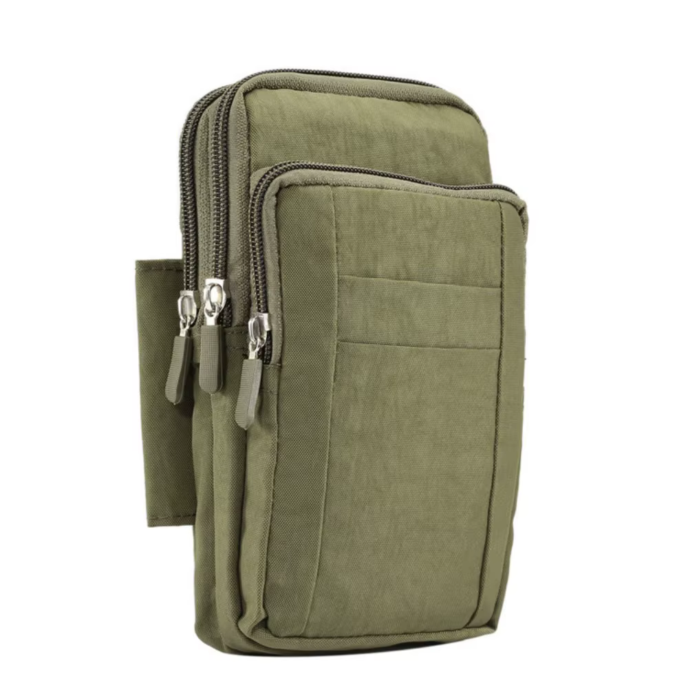 Sacoche de ceinture extérieure pour téléphone, étui de transport bandoulière, support de téléphone p