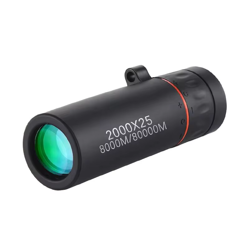 Jumelles miniatures HD 2000x25 portables pour le camping en plein air, la chasse et l'observation de