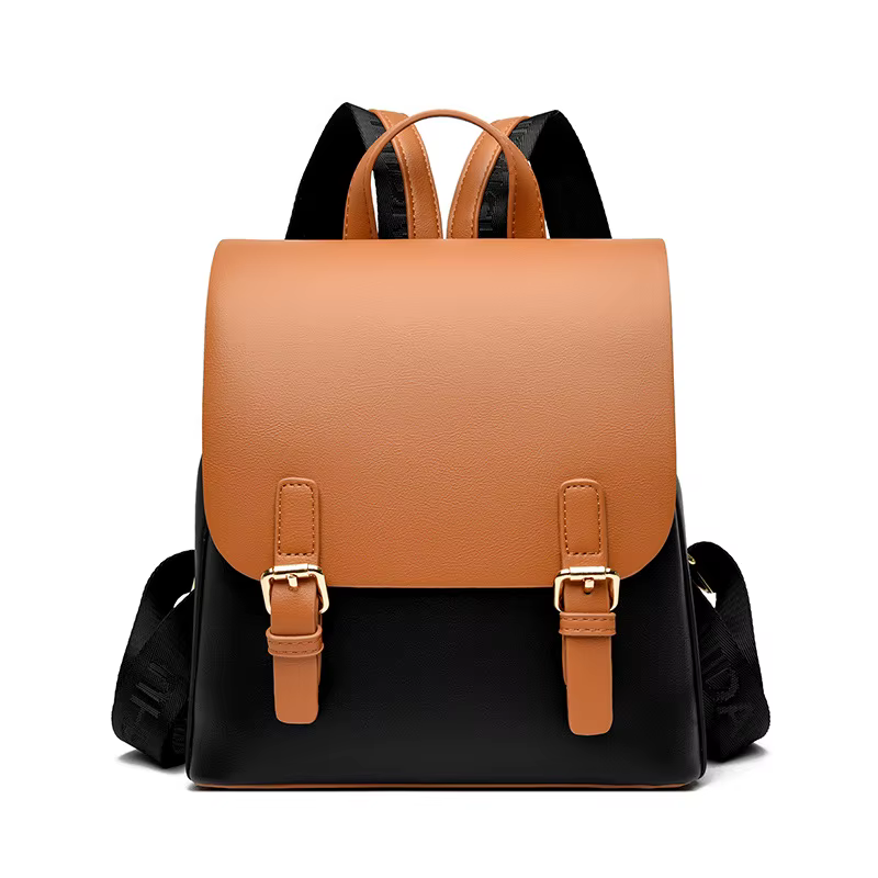 Sac à dos tendance pour femme, sac d'école élégant pour étudiant, sac décontracté simple, sac d'écol
