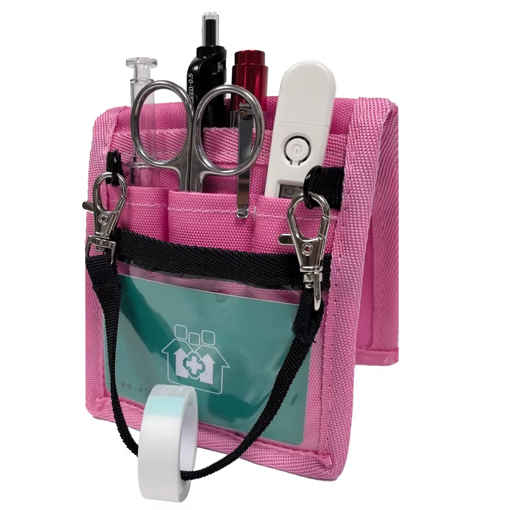 Pochette compacte pour stylos, sac de médecin, poche de poitrine pour infirmières, professionnels, p