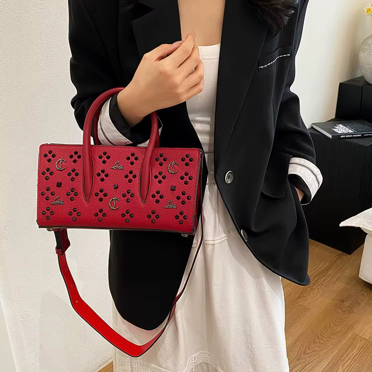 Sac fourre-tout vintage pour femme, design ajouré, grande capacité, sac de shopping 2-en-1, sac à ba