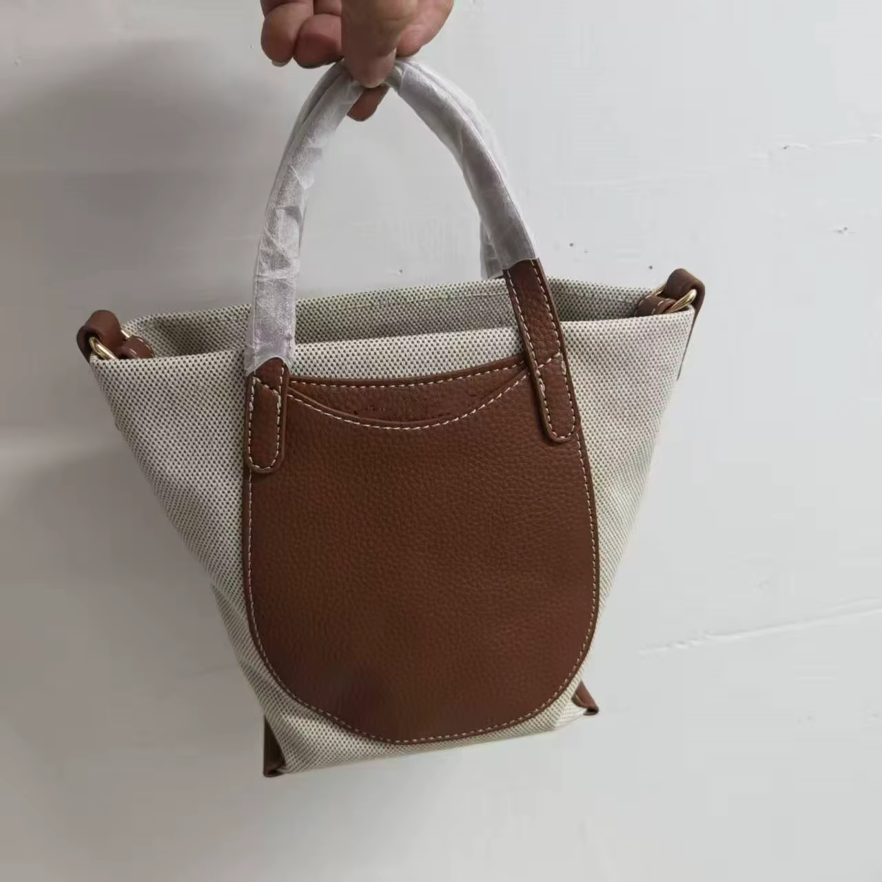 Sac fourre-tout décontracté en toile, nouvelle collection été 2026, sac polyvalent pour femme, style