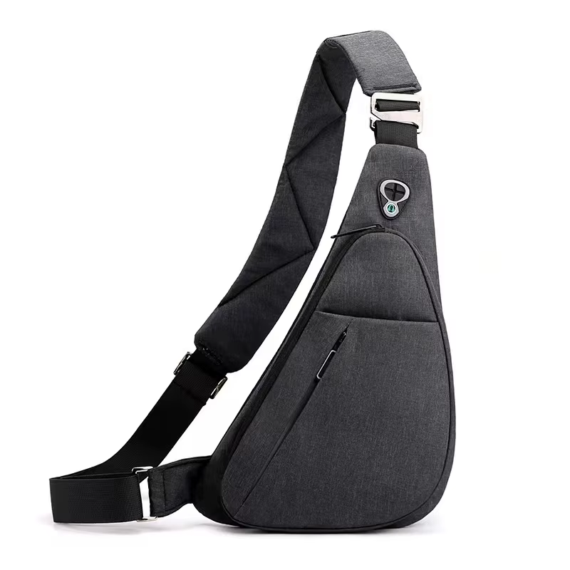 Sac à bandoulière antivol pour hommes et femmes, sac à bandoulière poitrine, sac à bandoulière pour