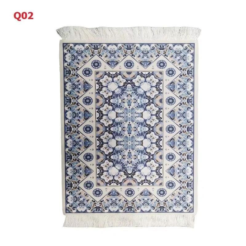Mini tapis tissé persan, tapis de souris de Style rétro, tasse à motif, pour ordinateur portable, PC