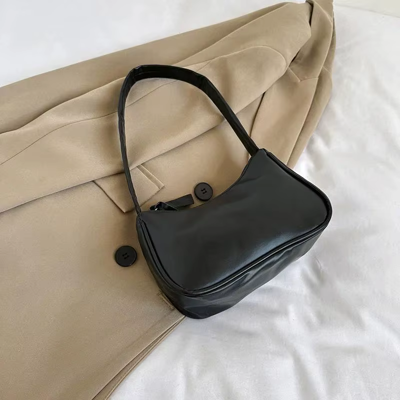 Joli nouveau 1 pièces sac à bandoulière tendance sous les bras sac à main polyvalent Niche couleur u