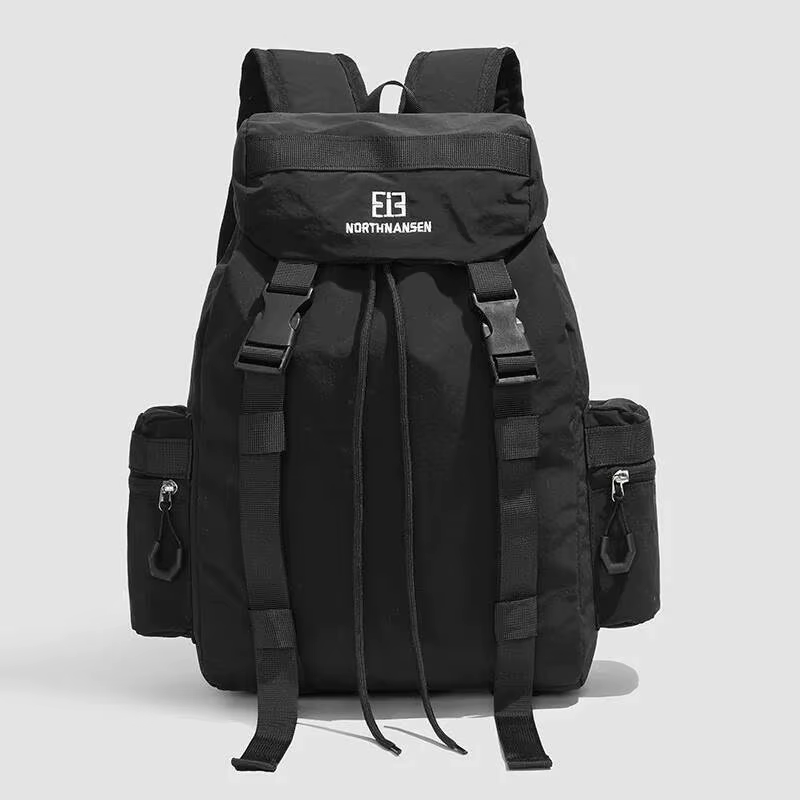 Sac à dos unisexe en tissu Nylon, couleur unie, grande capacité, décontracté, bonne qualité, nouvell