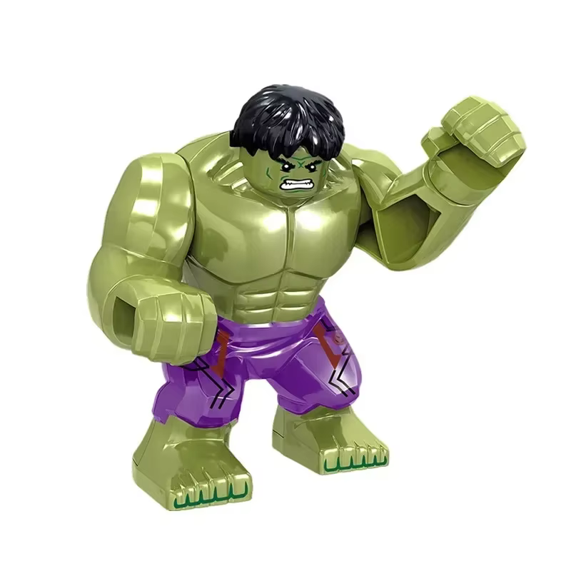 Mini poupées super-héros MARVEL, poupées humanoïdes, jouets pour enfants, puzzle d'assemblage DIY, p