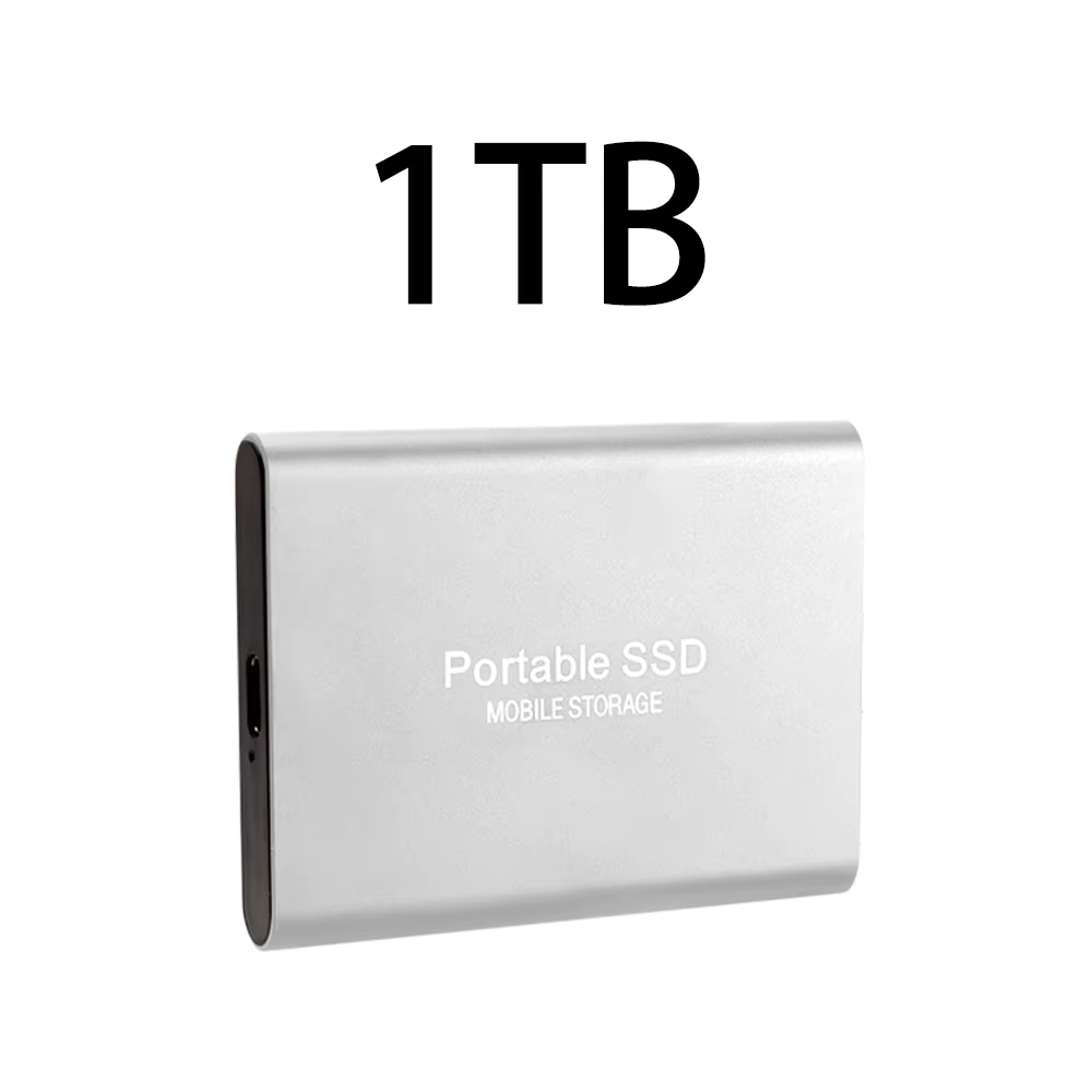 Mini SSD externe 1TB 4TB USB3.2 Type-C, disque SSD portable résistant aux chocs pour PC et ordinateu