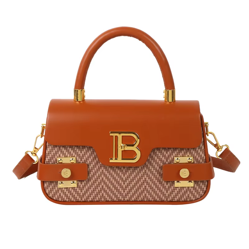 Sacs à couches classiques minimalistes pour femmes, sac à main élégant en cuir, sac de créateur vint