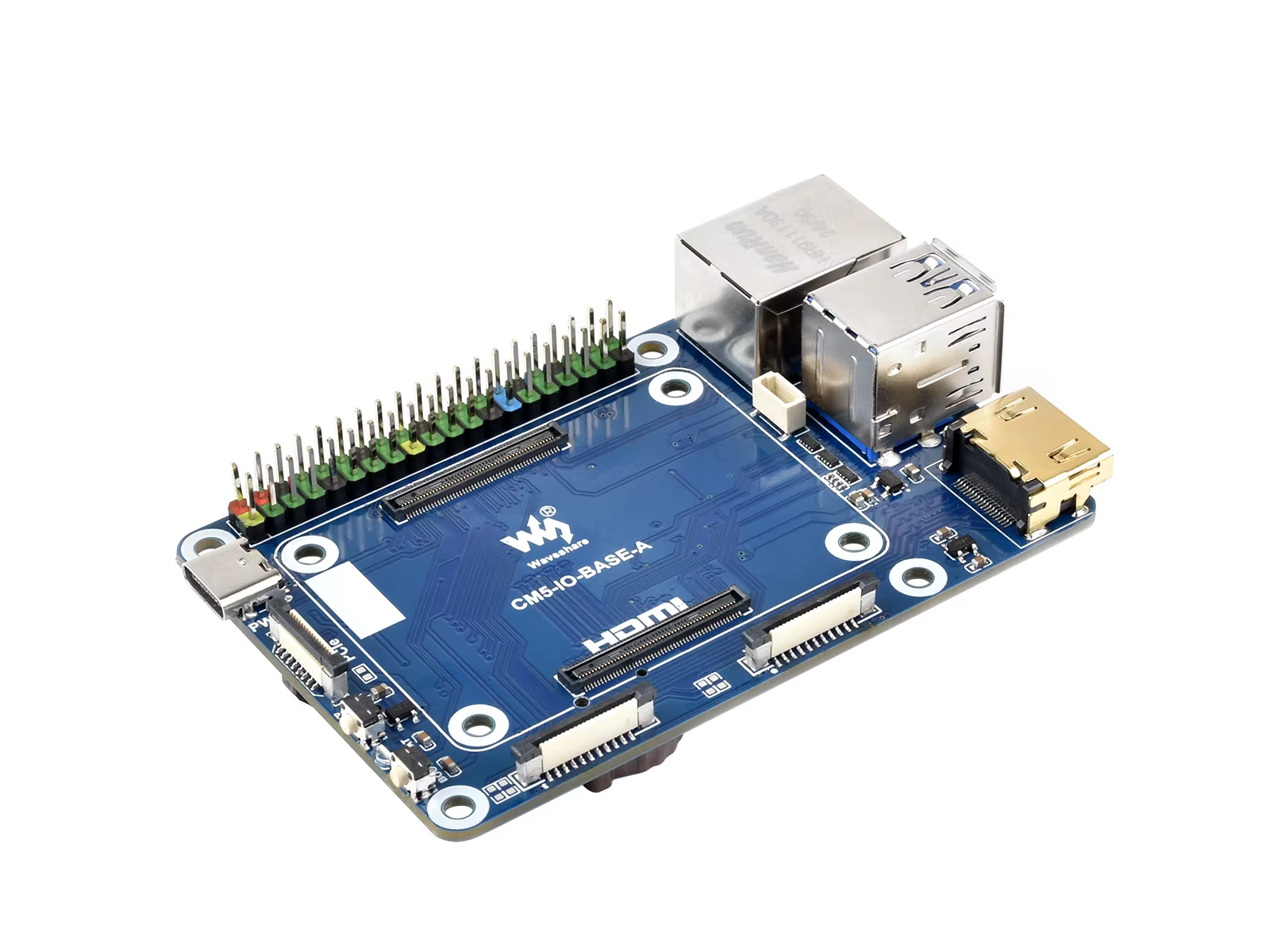Mini carte mère (A) / Mini-ordinateur conçu pour le module de calcul Raspberry Pi 5 (NON inclus)