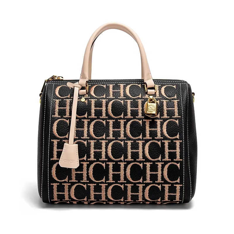 Sac à main pour femme CHCH, sac à main vintage à la mode, design brodé de lettres, sacs fourre-tout
