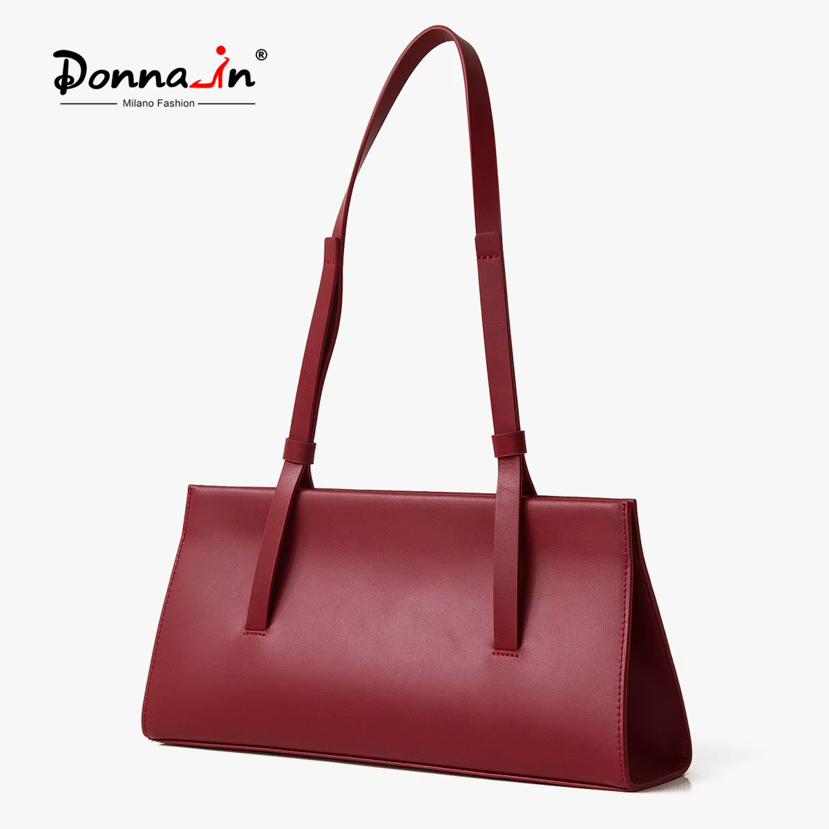 Matna-in-Sac sous les bras en cuir fendu pour femme, sac à main souple pour femme, mode française, i