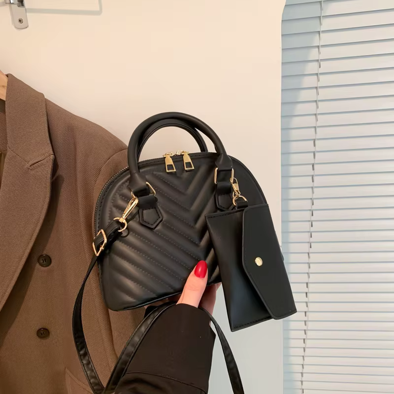 Sac à bandoulière tendance et polyvalent en forme de coquille, style urbain, sac pour femme, vente c