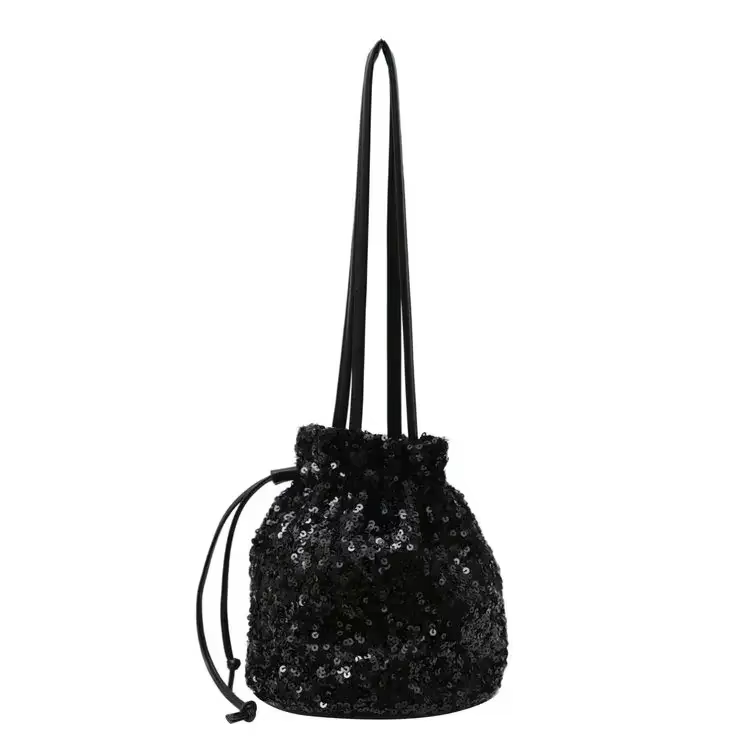 Sacs à bandoulière en toile à paillettes pour femmes, sacs à bandoulière de grande capacité, luxe ab