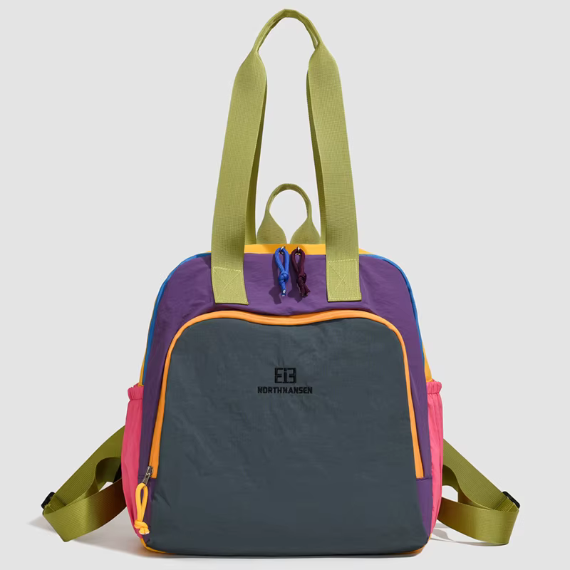 Sac à dos multifonctionnel et coloré Sac de sport de plein air pour femmes Sac à bandoulière de gran