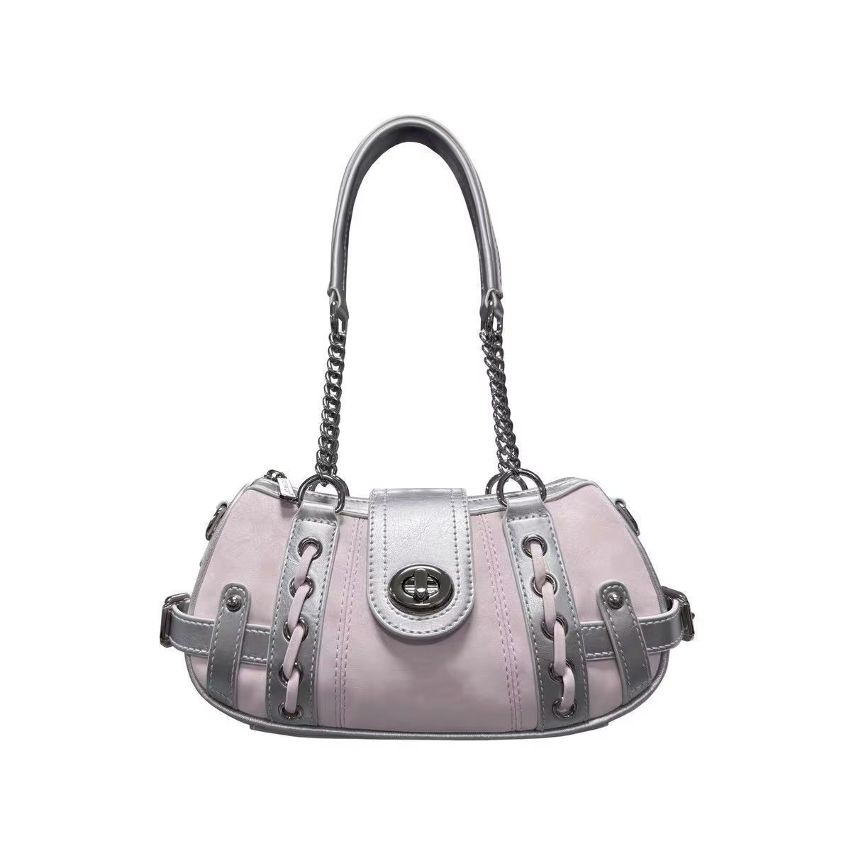Sacs à bandoulière roses pour filles, sac à main polyvalent de grande capacité Y2k pour dames, Haraj