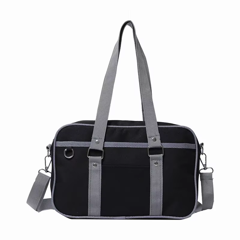Sac à Main de Style Japonais Uniforme Rose JK pour Femme, Bagage de Grande Capacité, Fourre-Tout, Sa