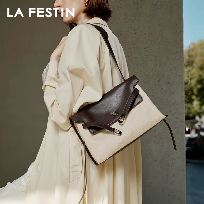 Sac à main pour femme LA FESTIN Original Brands 2026 – Nouveaux sacs à bandoulière tendance, sac fou