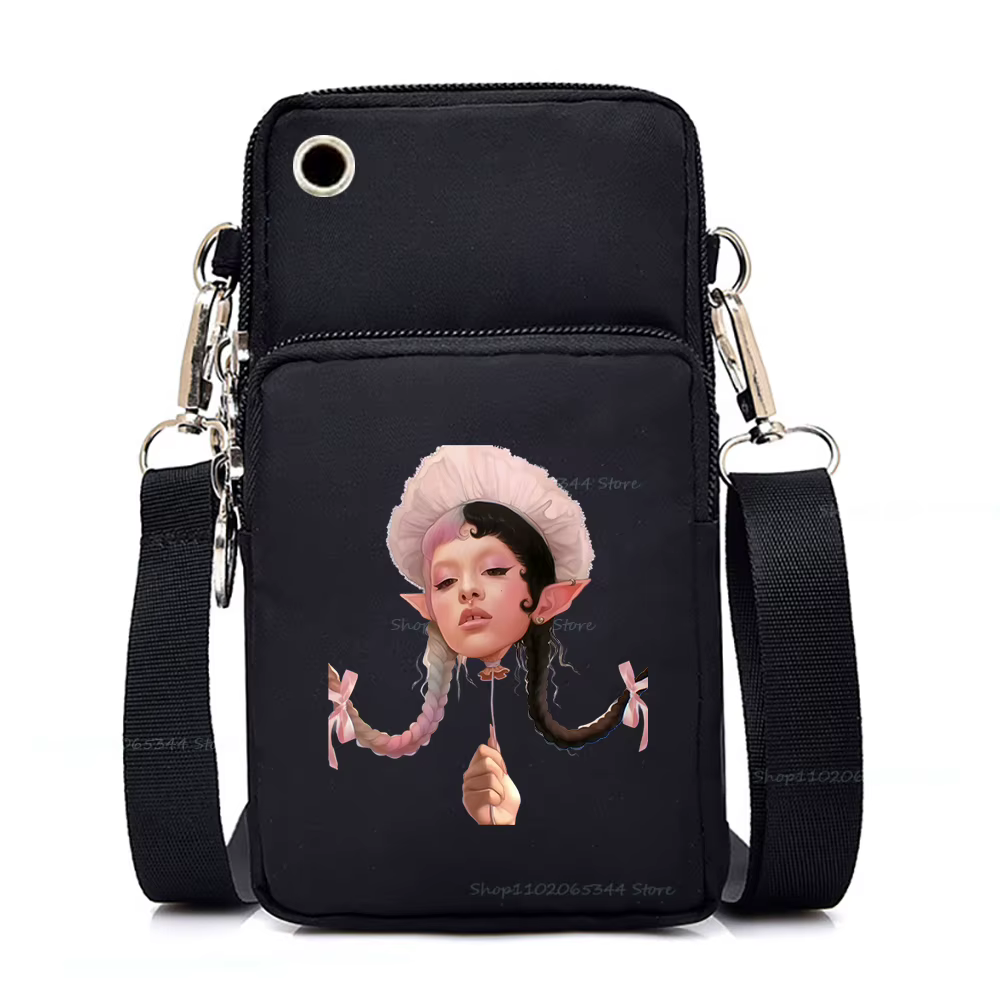 Mini sac à main pour téléphone Melanie Martinez pour femme et homme, sac à bandoulière, album de mus