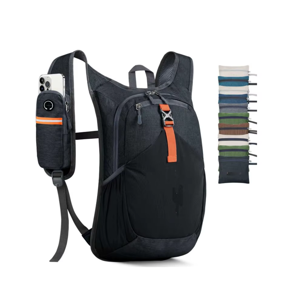 Nouveau sac à dos pliable d'extérieur, sac de cyclisme, sac de sport décontracté pliable pour hommes