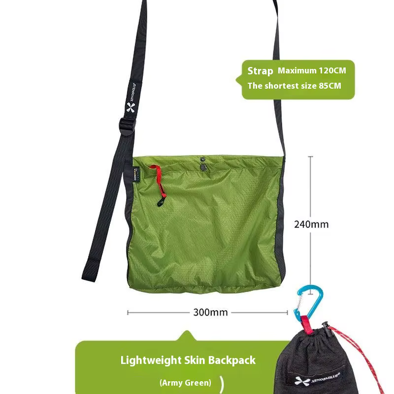 XENOSMILUS Sac à dos de voyage – Sac à bandoulière portable et léger avec peau résistante à l'eau po