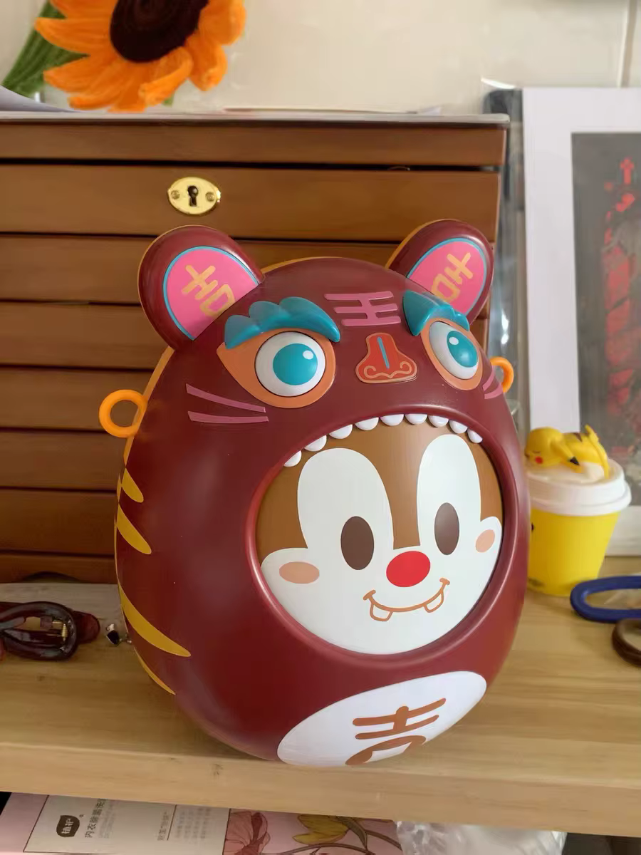 Sac seau à popcorn double face Disney Chip 'n' Dale, édition limitée Nouvel An, sac à bandoulière, s