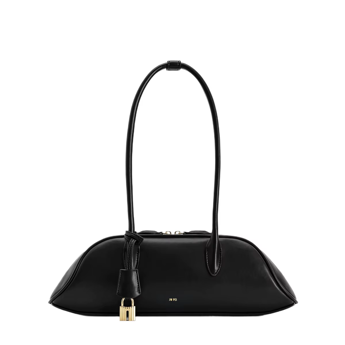 Sac bowling rétro JW PEI pour femme, sac Zora, sac baguette à porter sous le bras, sac à main bandou