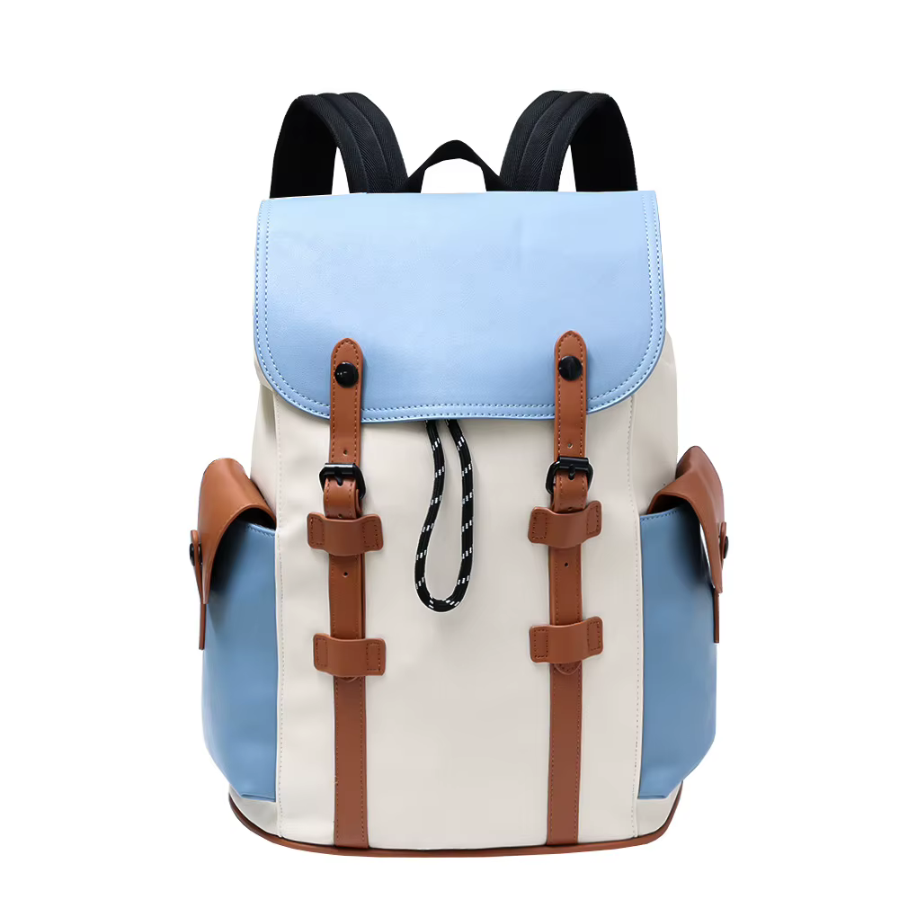 Nouveau sac à dos de voyage 2026, sac décontracté simple, sac de banlieue rétro bicolore, sac pour o
