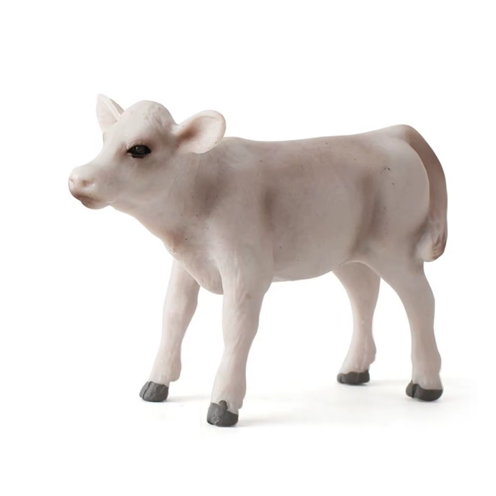 Mini Figurine d'action, ornements de bureau, cadeaux pour enfants, modèles de vache éducatifs pour b
