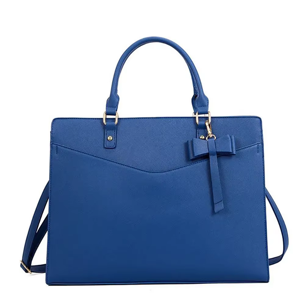 Sac pour ordinateur portable pour femmes 15.6 pouces en sac fourre-tout pour ordinateur portable tra