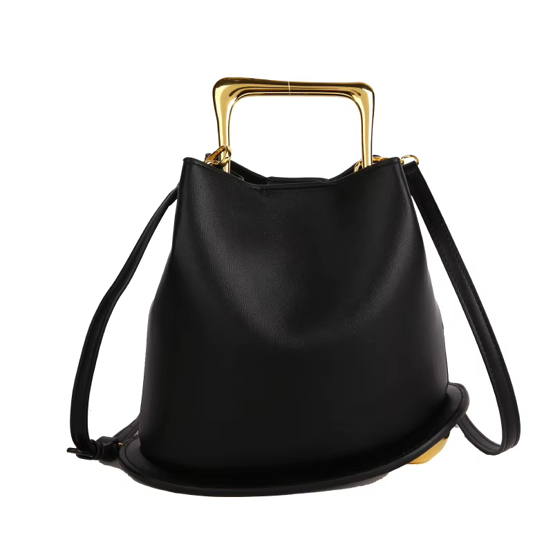 2025 mode nouveau Style chaud PU solide seau épaule et sacs à bandoulière Super Cool conception Uniq