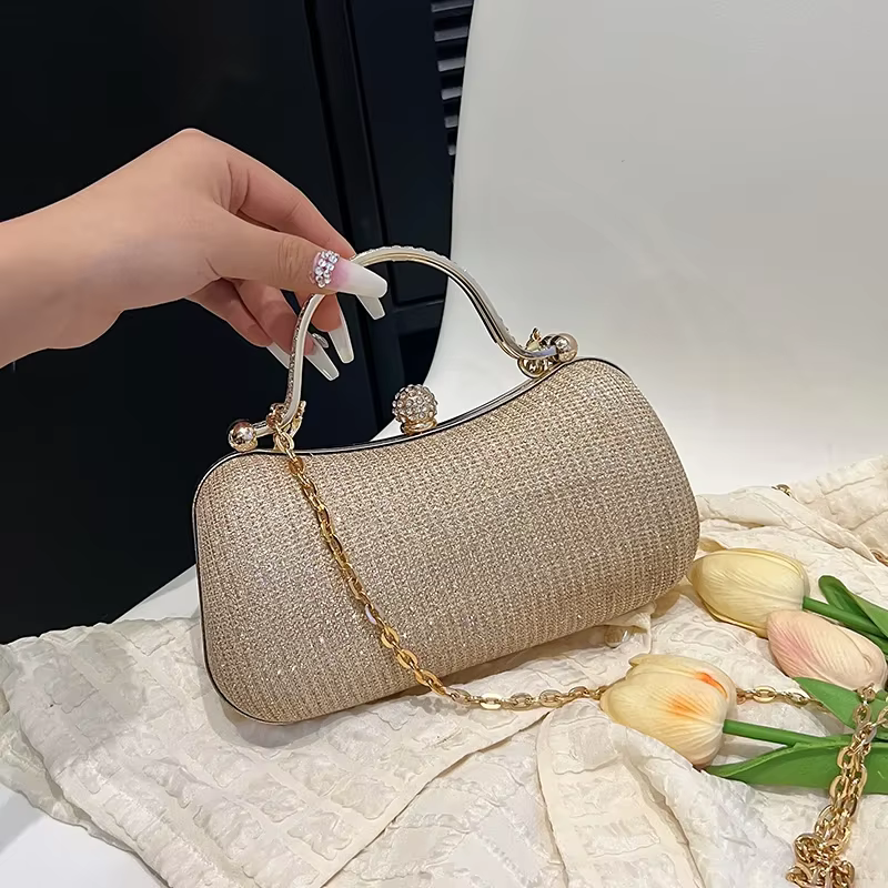 Sac de soirée à chaîne, sac à bandoulière de dîner pour femmes, sac à main, sacs à bandoulière à la 