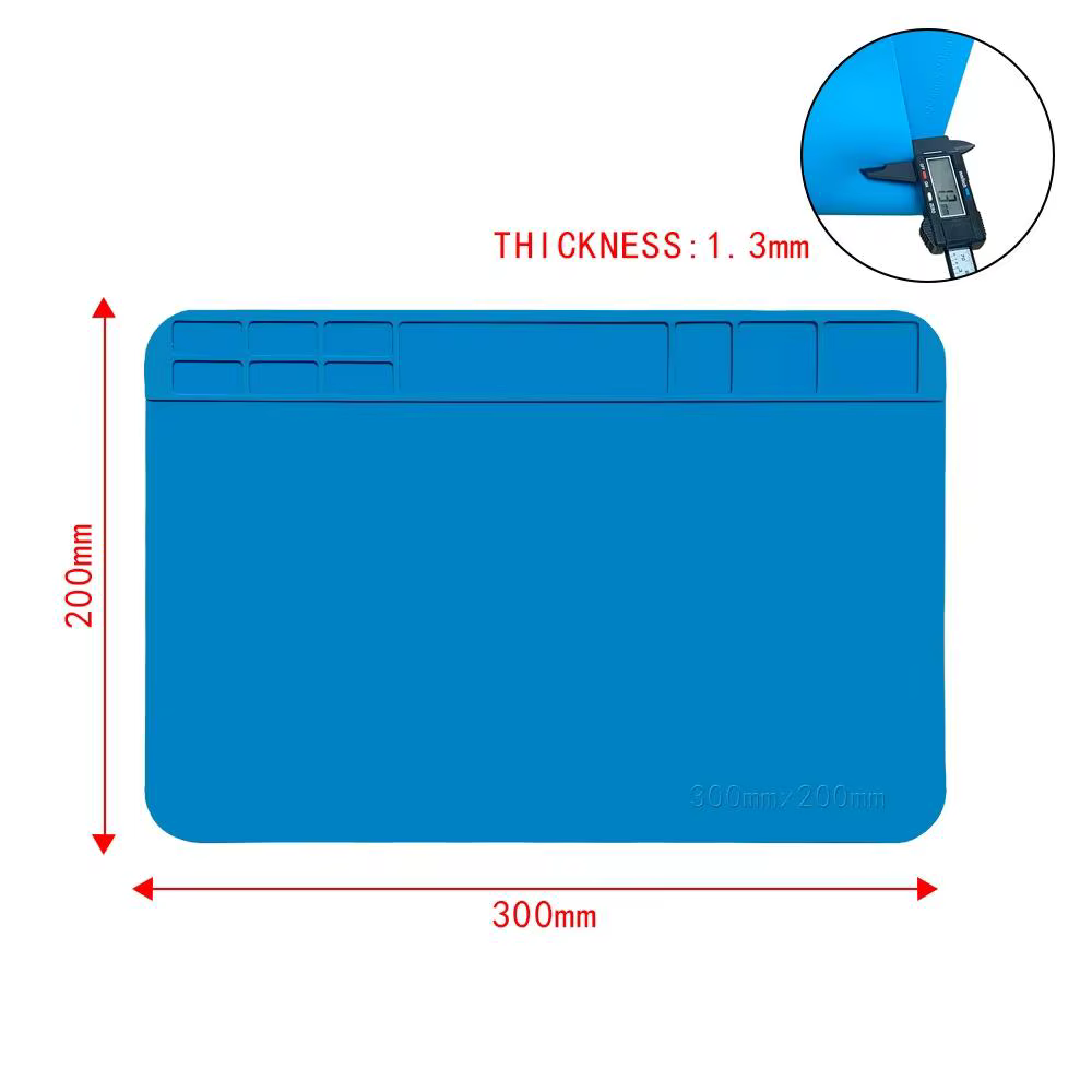 Tapis de soudure en Silicone, plate-forme de bureau pour Station de soudage, fer, téléphone, réparat