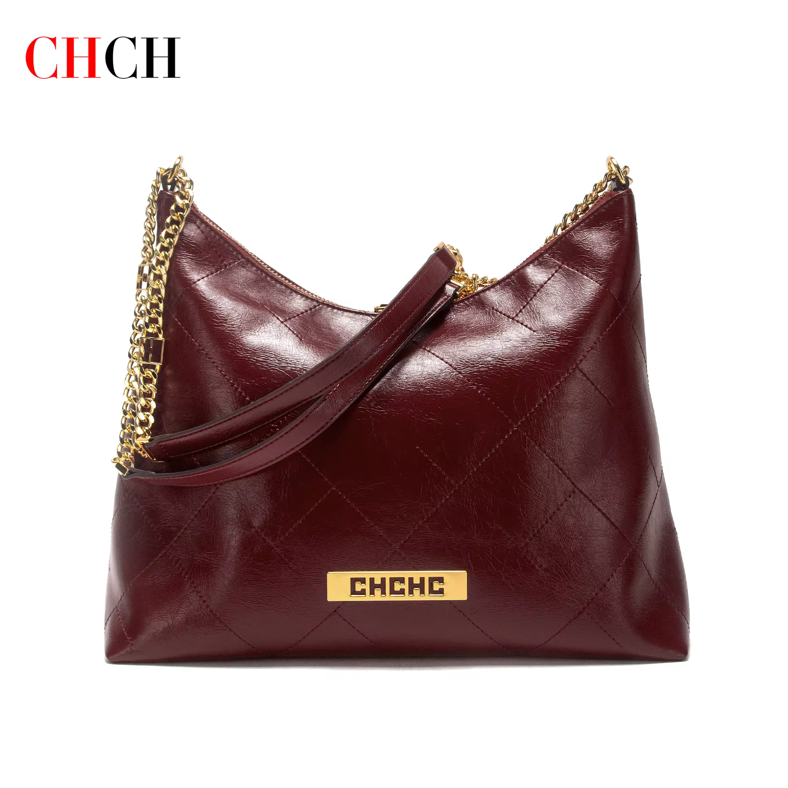 CHCH Sac à main pour femme, nouveau sac fourre-tout argenté, sac à main classique avec coutures et c