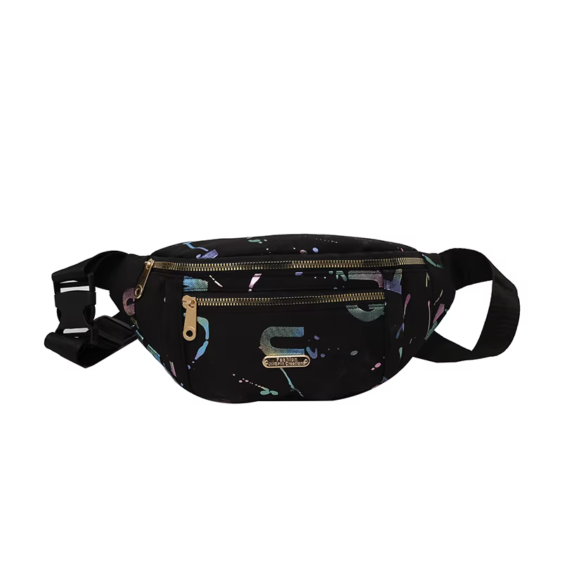Sacs banane pour femmes et hommes, sac de ceinture, motif d'impression bronzant, sacs de taille à la