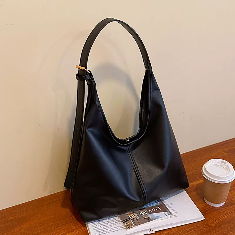 2025 Sac fourre-tout en cuir pour femme Grand sac à bandoulière vintage Sac de travail léger Sacs à 