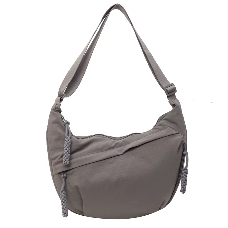 Sac Hobo à bandoulière de loisirs de grande capacité, sac à bandoulière polyvalent et Design de Nich