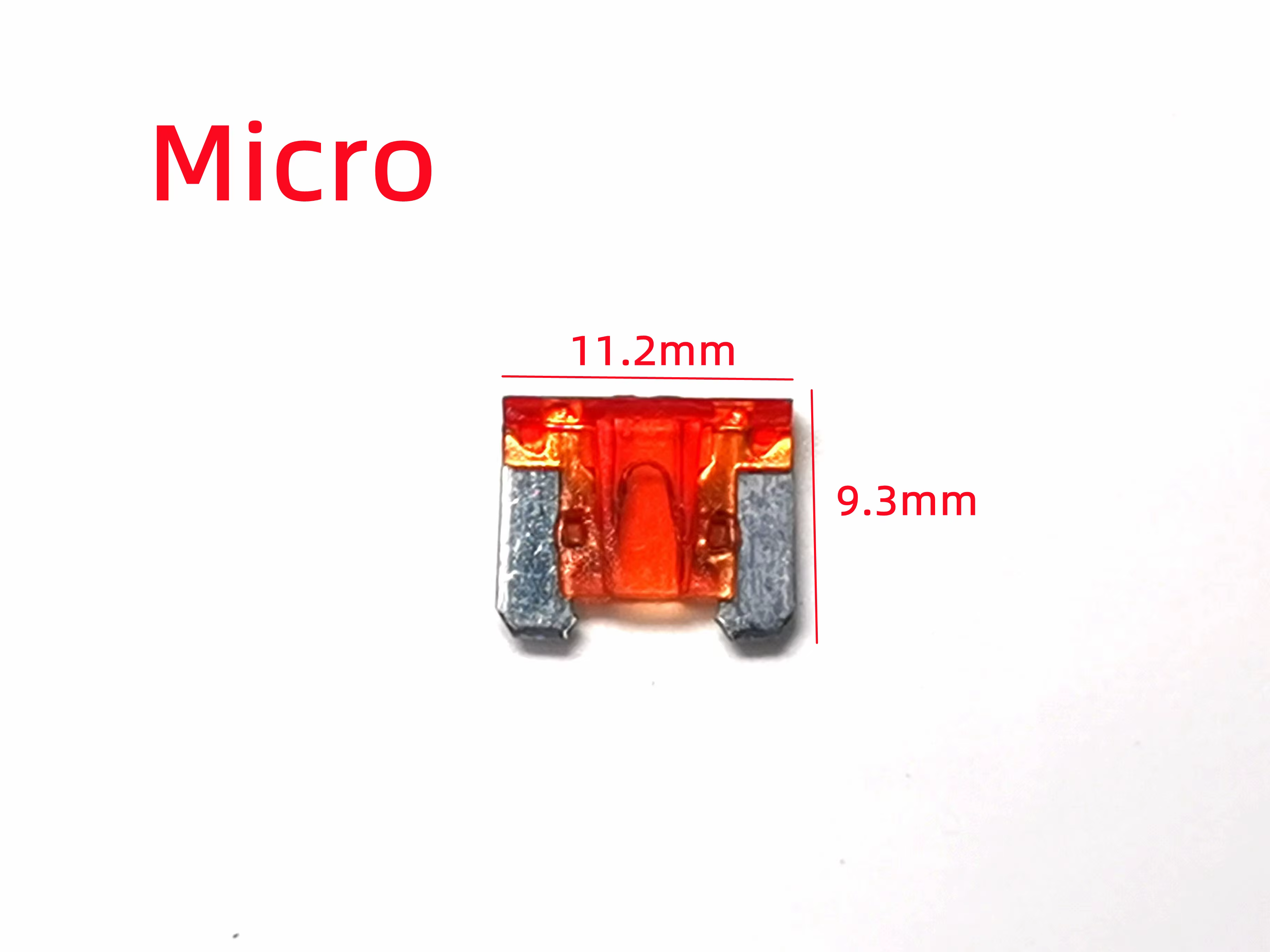 Fusibles Standard Mini Micro 2 pour Voiture et Camion, Pipeline de Fusibles à réinitialisation, 3A, 