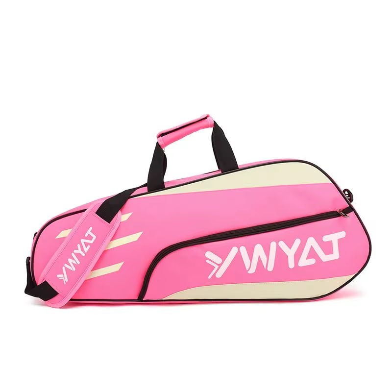 Sac de badminton à double ou simple bandoulière, sac à dos 3 pièces pour hommes et femmes, sac de ra