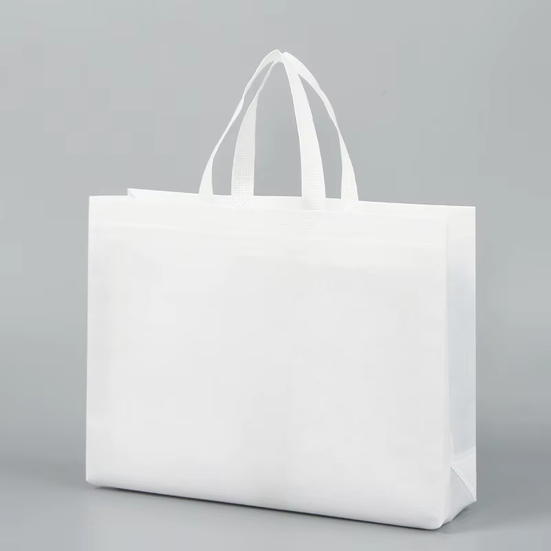 50 sacs fourre-tout en tissu non tissé écologiques réutilisables imprimés sur mesure, sacs cadeaux p